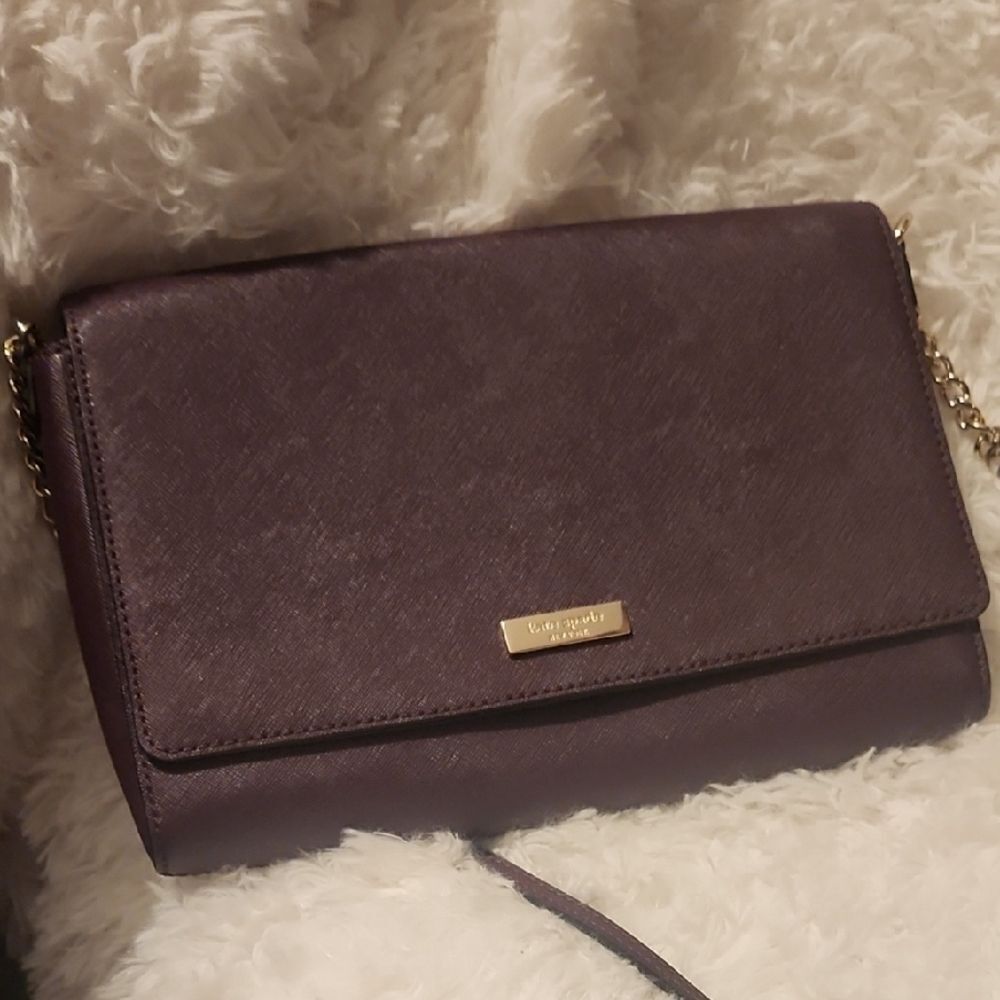 Kate Spade Deep Purple Crossbody Bag